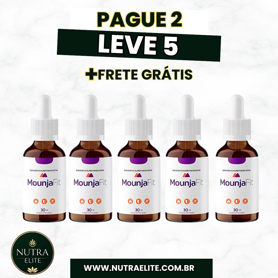 Mounja Fit – Emagreça com Saúde, Energia e Equilíbrio – Compre 1 Leve 3 + Frete Grátis
