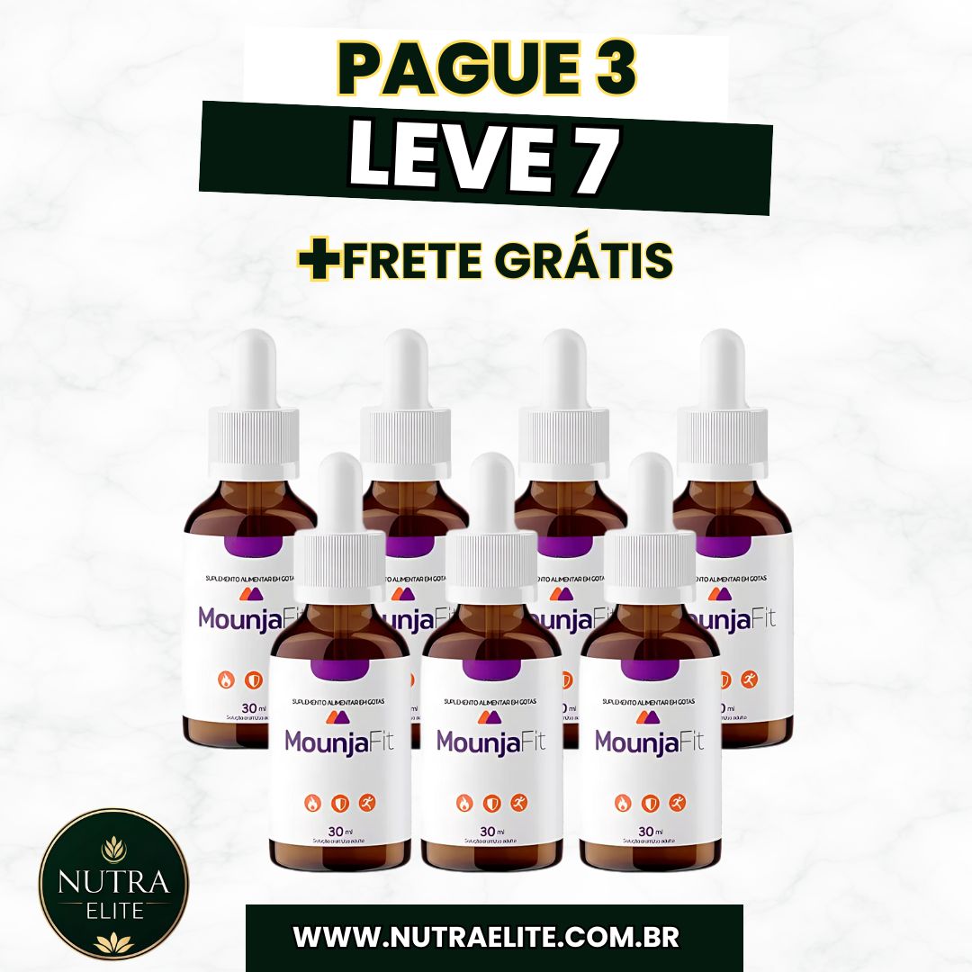 Mounja Fit – Emagreça com Saúde, Energia e Equilíbrio – Compre 1 Leve 3 + Frete Grátis